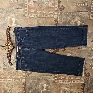 Levi's 545 Jeans bermuda shorts stretch dark blue Size 12